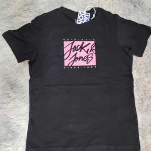 JACK JONES CAMISETA MANGA CORTA 12234168 NEGRA