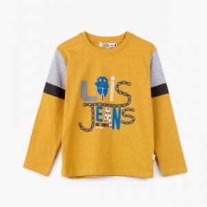 LOIS CAMISETA MANGA LARGA 51905.151 AMARILLO