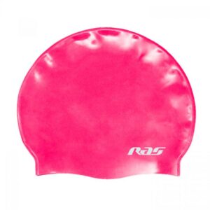 GORRO NATACION SILICONA ROSA JR