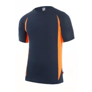 VELILLA CAMISETA MANGA CORTA 105501 MARINO/NARANJA