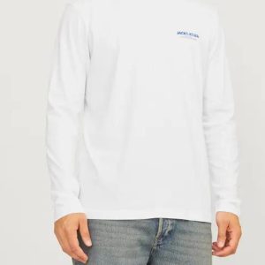 JACK CAMISETA LARGA 12259735 BLANCO