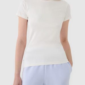 4F CAMISETA MANGA CORTA CRUDO