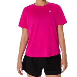 ASICS CORE SS TOP FUCSIA