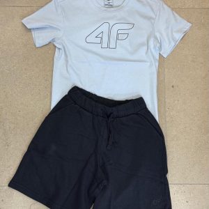 4F CONJUNTO ALG. LOOSE FIT TURQUESA