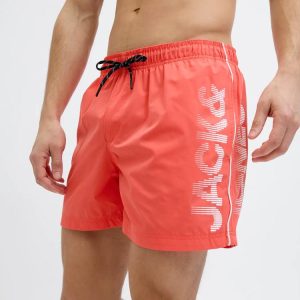 JACK JONES BAÑADOR HOT CORAL