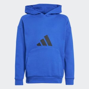 ADIDAS SUDADERA J FI LOGO HD JJ4787