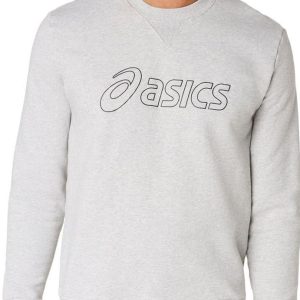 ASICS SUDADERA LIGHT GREY 2031E192