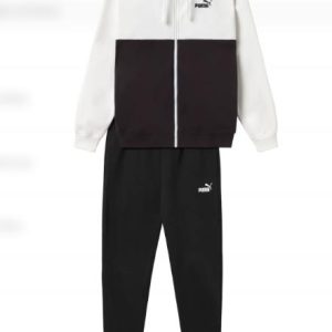 PUMA CHANDAL ALGODON 692158 BLANCO-NEGRO