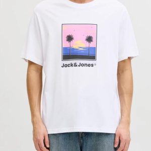 JACK JONES CAMISETA 12288351 BLANCO