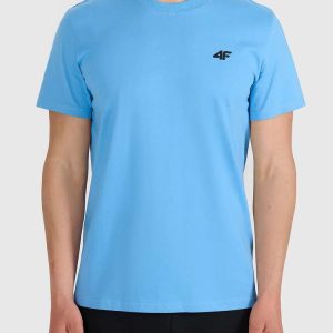4F CAMISETA ALGODON 4FWSS26TTSHM2669 TURQUESA