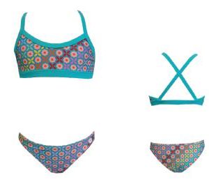 RAS BIKINI T13454  RAINBOW
