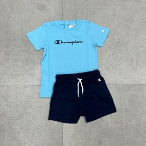 CHAMPION CONJUNTO BEBE 307527 TURQUESA