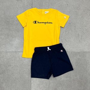 CHAMPION CONJUNTO BEBE 307527 AMARILLO