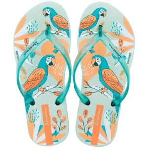 IPANEMA PLAYERA TEMAS GIRL VERDE NARANJA