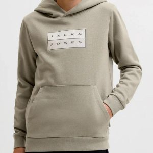 JACK JONES SUDADERA GRAPICH 12298237 TAUPE