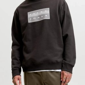JACK JONES SUDADERA SIN CAPUCHA 12300928 NEGRO