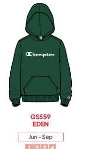 CHAMPION SUDADERA ALGODON 307352 VERDE