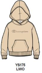 CHAMPION SUDADERA ALGODON 405482 AMARILLO
