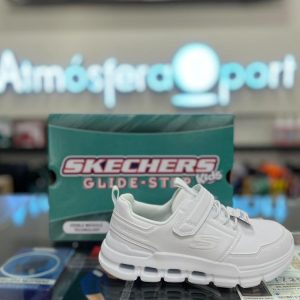 SKECHERS  GLIDE STEP 404174 WHT