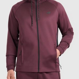 4F SUDADERA M0975 BURDEOS