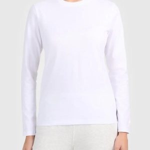 4F CAMISETA MANGAL LARGA BLANCO