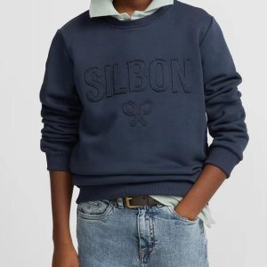 SILBON SUDADERA RANGLAN PATCH MARTINO